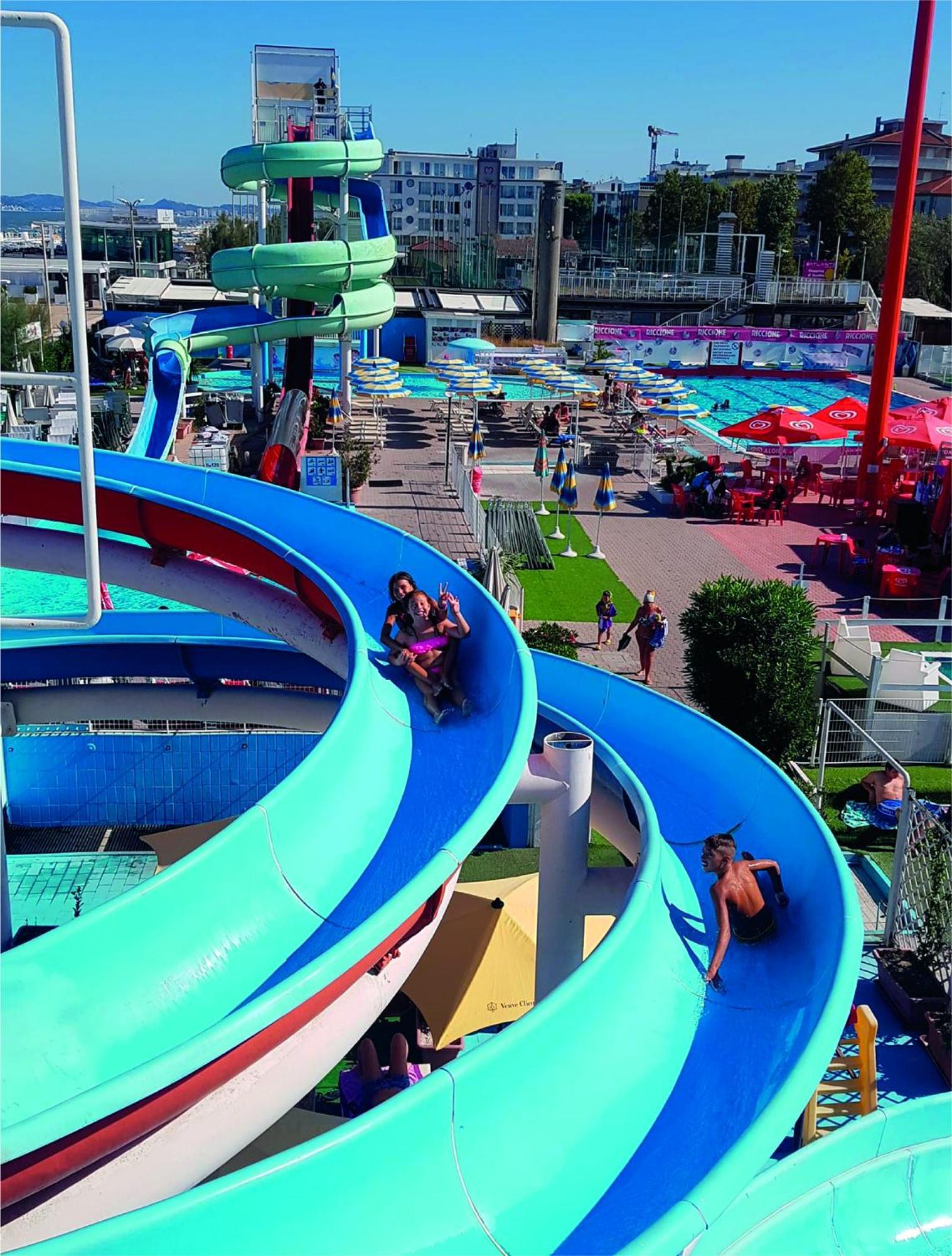 Hotel Giorg - Waterpark Included Rimini Exteriér fotografie